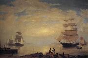 Gloucester Harbor at Sunrise